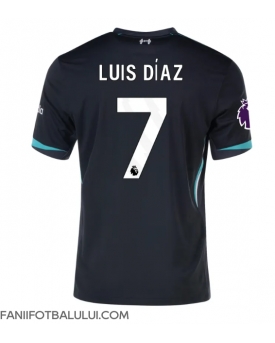 Liverpool Luis Diaz #7 Tricou Fotbal Replică 2024-25 Barbati Deplasare